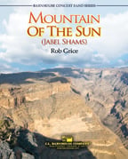 Mountain of the Sun Concert Band sheet music cover